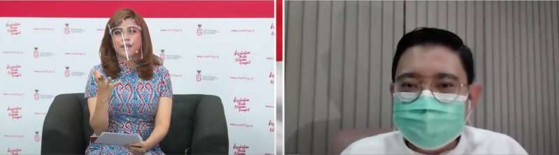 Dialog Produktif bertema “Ungkap Fakta Vaksin, Jangan Tertipu Hoaks” yang diselenggarakan Komite Penanganan COVID-19 dan Pemulihan Ekonomi Nasional (KPCPEN), Selasa (29/12)