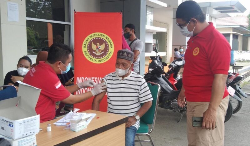 Badan Intelejen Negara Daerah (Binda) Sulawesi Selatan kembali menggelar vaksinasi Covid-19 bekerjasama dengan Dinas Kesehatan Kabupaten Barru dan Satuan Tugas (Satgas) Penanganan Covid-19 Barru.