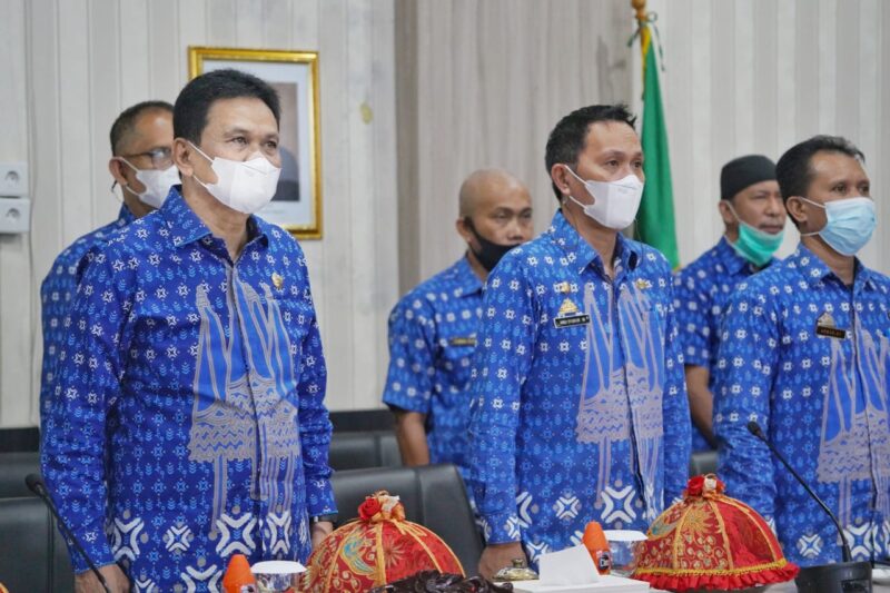 Bupati Barru, Ir. H. Suardi Saleh M.Si., mengikuti FGD  bersama UNHAS Makassar.