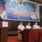 Kadishub Makassar, Iman Hud saat bawakan acara Forum Perangkat Daerah, di Hotel Horison, Rabu (09/03/2022).