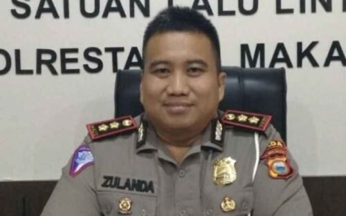 Kasat Lantas Polrestabes Makassar, AKBP Zulanda, S.I.K., M.SI