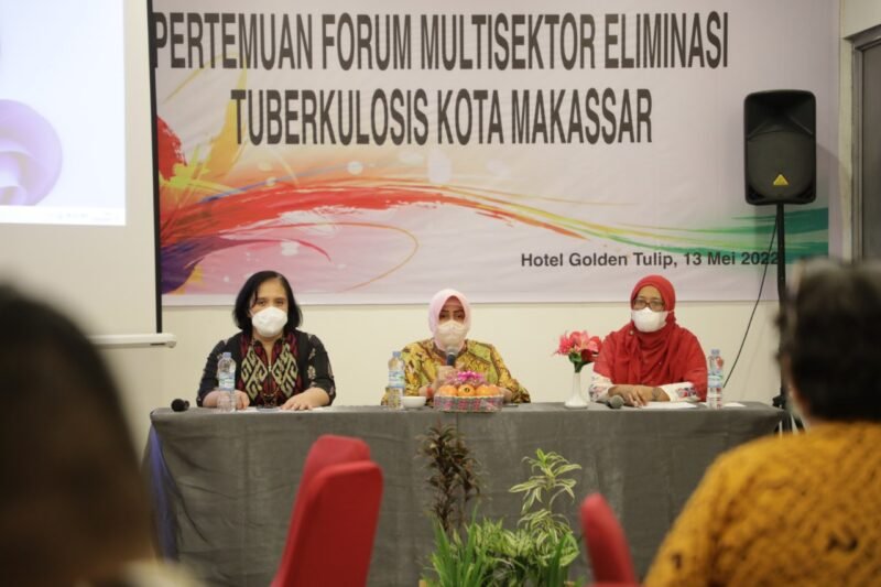 Forum Multisektor Eliminasi TB bersama Dinas Kesehatan Kota Makassar Gelar Workshop DPPM di Hotel Golden Tulip, Jumat (13/05/2022).
