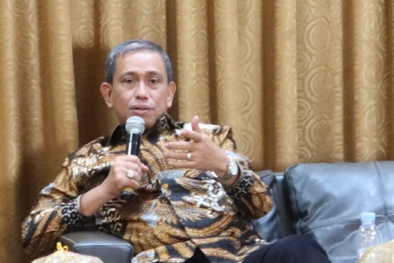 Bupati Wajo, Amran Mahmud, jadi pembicara pada kuliah umum kegiatan bertajuk Dedikasi 2022 yang digelar Himpunan Mahasiswa Sipil (HMS) Fakultas Teknik (FT) Universitas Hasanuddin (Unhas) Makassar di Fakultas Teknik Unhas, Kota Makassar, Rabu (18/5/2022).