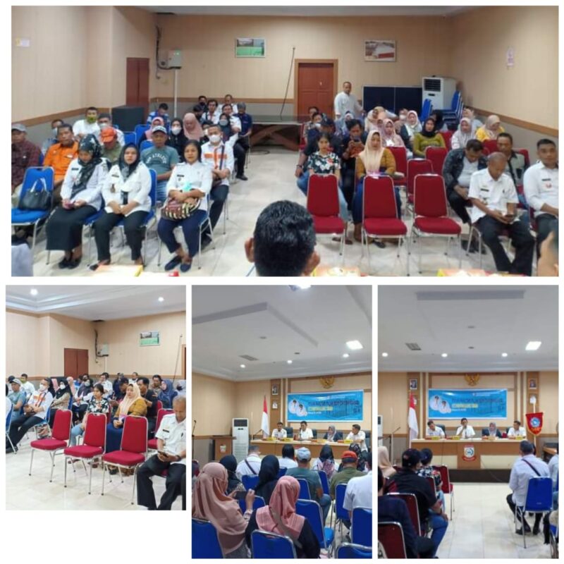 Pemerintah Kecamatan Ujung Tanah bekerjasama dengan Badan Pendapatan Daerah (Bapenda) Kota Makassar, menggelar Sosialisasi Pekan Panutan Pajak Bumi dan Bangunan (PBB) Tahun 2022 di Aula Kantor kecamatan Ujung Tanah, Rabu (08/06/2022).