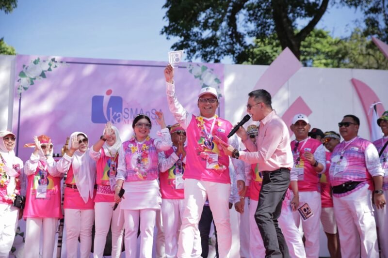 Wali Kota Makassar,  Danny Pomanto hadiri Temu Nasional (Tenas) Alumni SMAN 1 Makassar di Kebun Raya Bedugul Bali, Sabtu (18/06/2022).