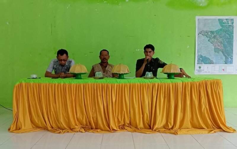 Dinas Pertanian dan Ketahanan Pangan Kabupaten Barru bersama Pemerintah Desa (Pemdes) Lalabata, Kecamatan Tanete Rilau menggelar kegiatan Pemetaan Lahan Sawah dan Lahan Kering melalui 