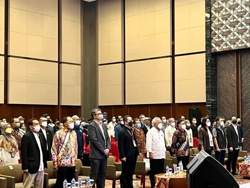 Wali Kota Makassar, Danny Pomanto hadiri pembukaan Konferensi dan Pameran Arsitektur Internasional ARCH:ID 2022 di Internasional Convention and Exhibition (ICE) BSD Ruang Nusantara Jakarta, Kamis (14/07/2022).