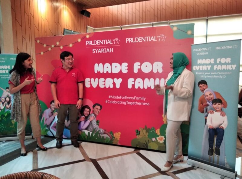 PT.Prudential Life Assurance kampanyekan #MadeforEveryFamily dengan tagline 