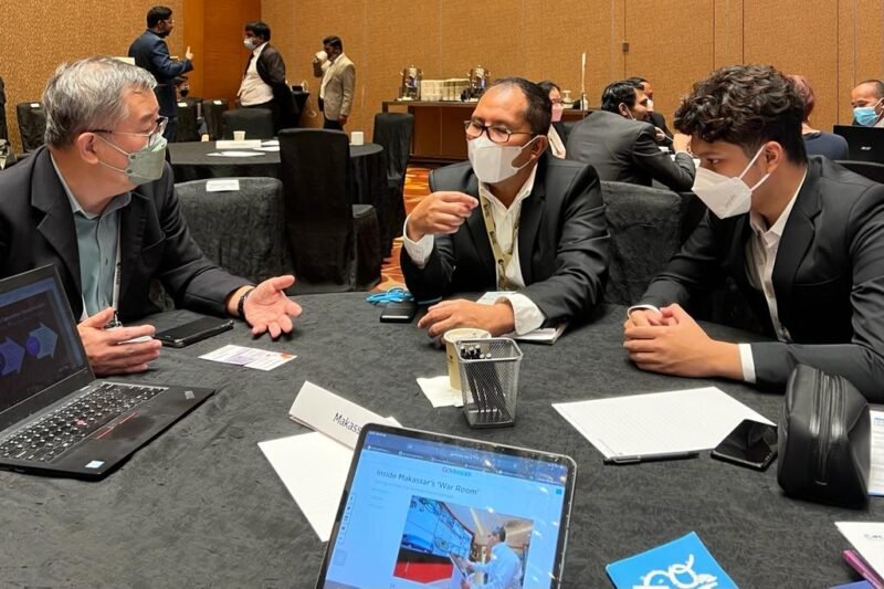 Wali Kota Makassar Danny Pomanto hadiri undangan World City Summit Singapura, Senin (01/08/2022).