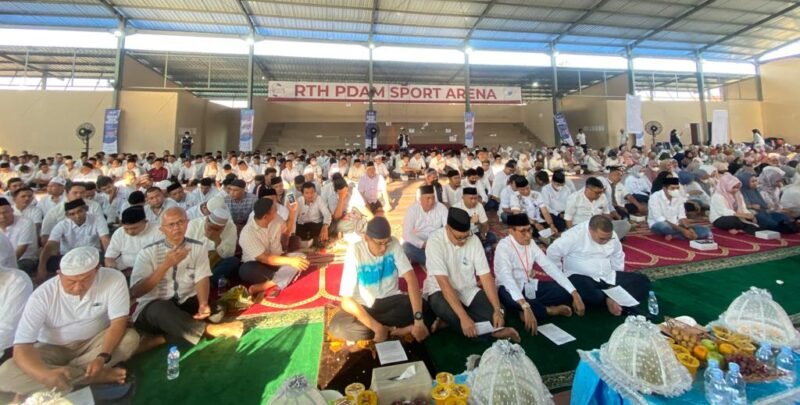 Perumda Air Minum Kota Makassar gelar Dzikir Akbar dan Doa bersama, Jumat (05/08/2022).