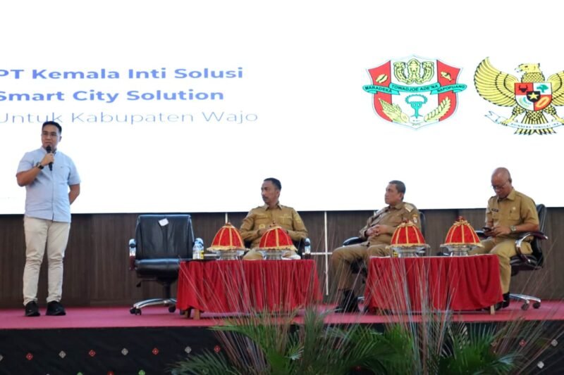 Pemkab Wajo Jajaki Kerja Sama Penerapan Sistem Smart City dengan PT Kemala Inti Solusi