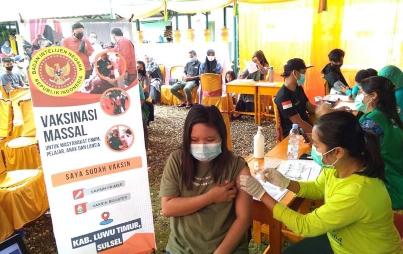 Binda Sulsel melaksanakan vaksinasi di Kabupaten Luwu Timur yang dipusatkan di Puskesmas Wasuponda, Jl Andi Panguriseng no 117, Desa Ledu-ledu, Kecamatan Wasuponda.