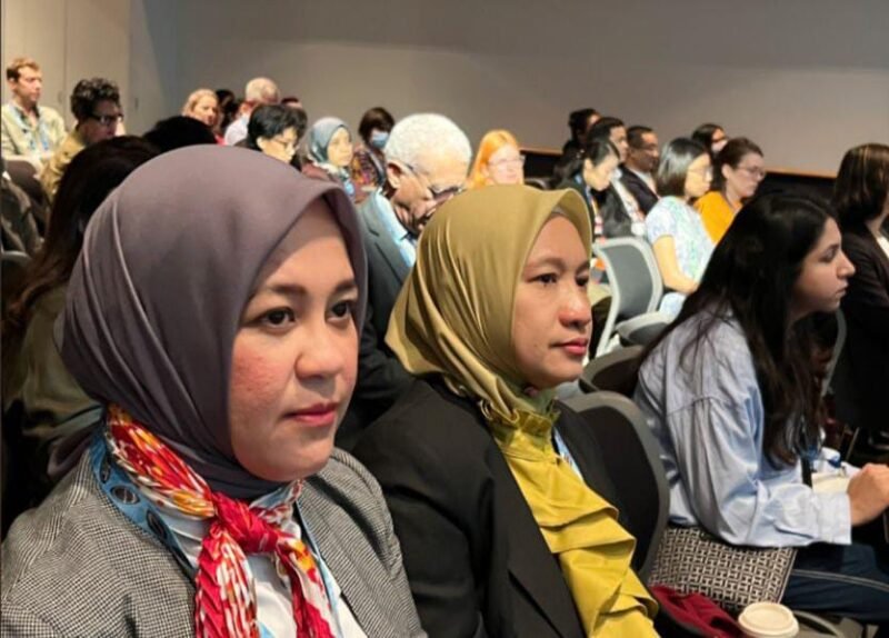 Wakil Wali Kota Makassar, Fatmawati Rusdi mengikuti kelas Gender Transformative Disaster Riak Reduction di Asia-Pasifik Ministerial Conference on Disaster Riak Reduction 2202, di Brisbane Australia, Rabu (21/09/2022).