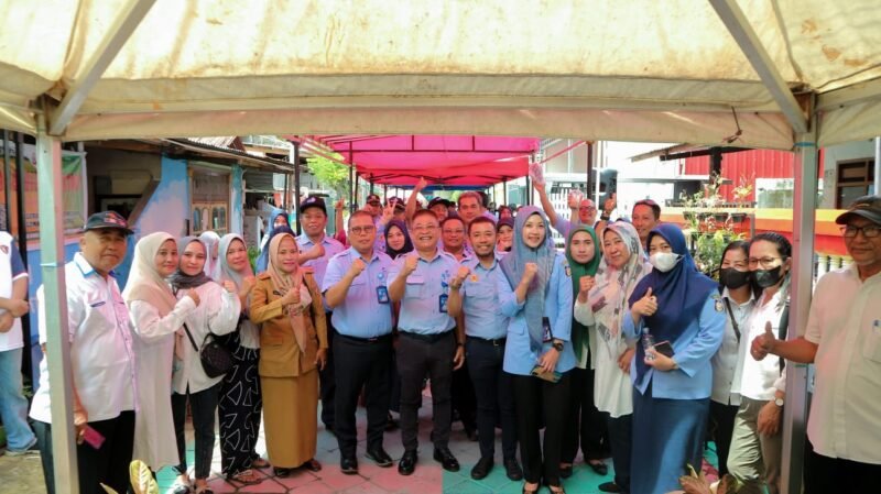 Direksi PDAM Kota Makassar gelar rapat koordinasi di Lorong Wisata Houston Jalan Tanjung Lereh, Kelurahan Sambung Jawa, Kecamatan Mamajang, Senin (24/10/2022).