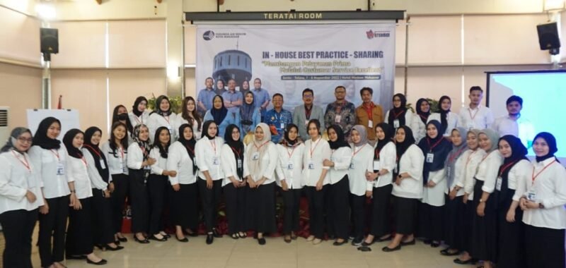 PDAM Kota Makassar membekali para Petugas Costumer Service dengan Pelatihan In House Training yang dilaksanakan pada 7-8 November 2022 di Hotel Horison.