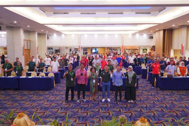 Perumda Air Minum Kota Makassar gelar sosialisasi pengelolaan air limbah undang stakeholder di Hotel Horison Makassar, Minggu (18/12/2022).