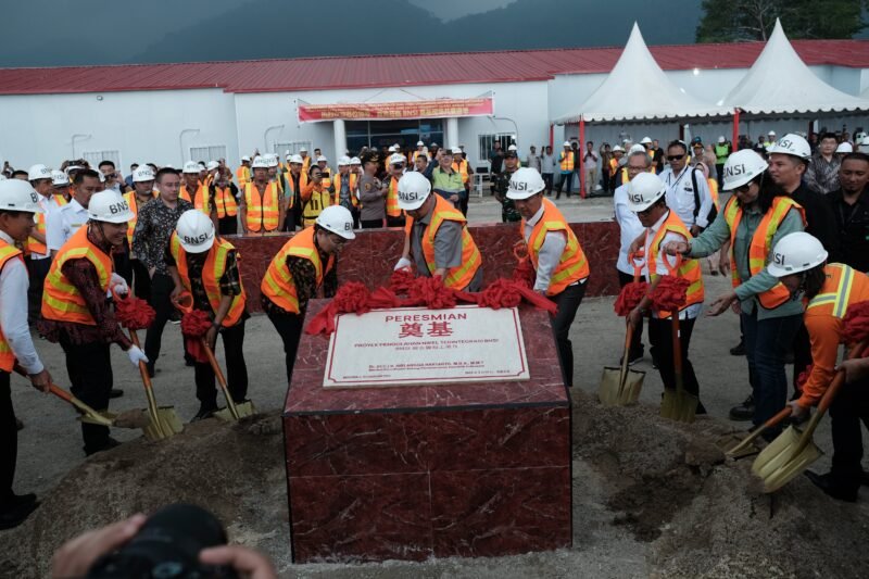 PT Vale Indonesia Tbk (PT Vale) dan PT Bahodopi Nickel Smelting Indonesia (PT BNSI), tanggal 10 Februari 2023, meresmikan pembangunan proyek pertambangan dan pengolahan nikel rendah karbon terintegrasi di Kabupaten Morowali, Sulawesi Tengah