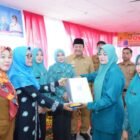 Wakil Bupati Asahan Taufik Zainal Abidin menerima kunjungan Tim Monitoring TP. PKK Provinsi Sumatera Utara yang akan melakukan penilaian Lomba PAAR (Pola Asuh Anak Remaja) di Desa Lubuk Palas Kecamatan Silau Laut Kabupaten Asahan, Selasa (06/06/2023)