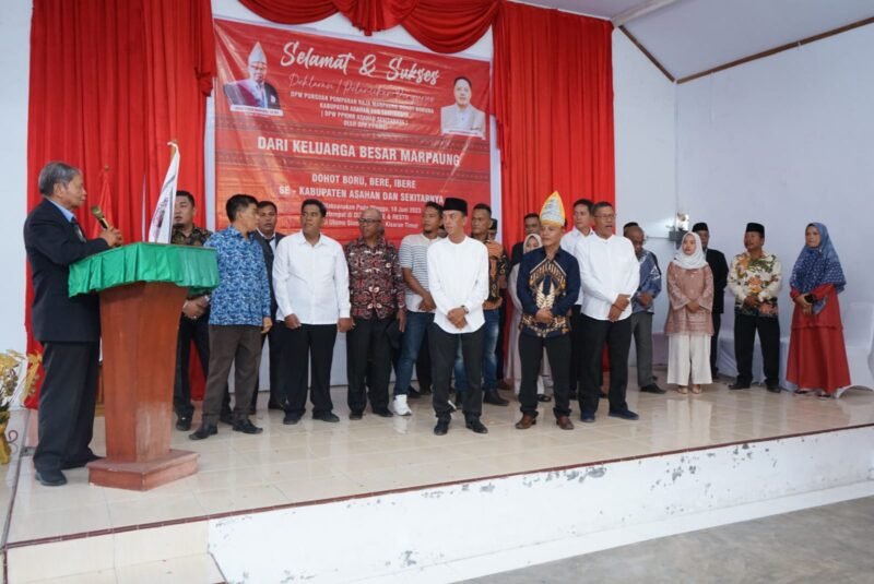 Bupati Asahan H Surya Bsc Hadiri Deklarasi dan Pelantikan Pengurus DPW Punguan Pomparan Raja Marpaung Dohot Boruna Kabupaten Asahan dan sekitarnya oleh Dewan Pengurus Pusat Punguan Pomparan Raja Marpaung Dohot Boruna Indonesia (PPRMBI), Minggu, (18/06/2023)