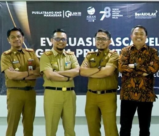 Kepala Dinas Perdagangan (Disdag) Kota Makassar, Arlin Ariesta menghadiri Focus Grup Discussion (FGD) Evaluasi Pasca Pelatihan Puslatbang KMP, di Auditorium Hasanuddin Kampus Puslatbang KMP LAN, Jalan Baruga, Antang, Makassar, Selasa ( 27/06/2023)