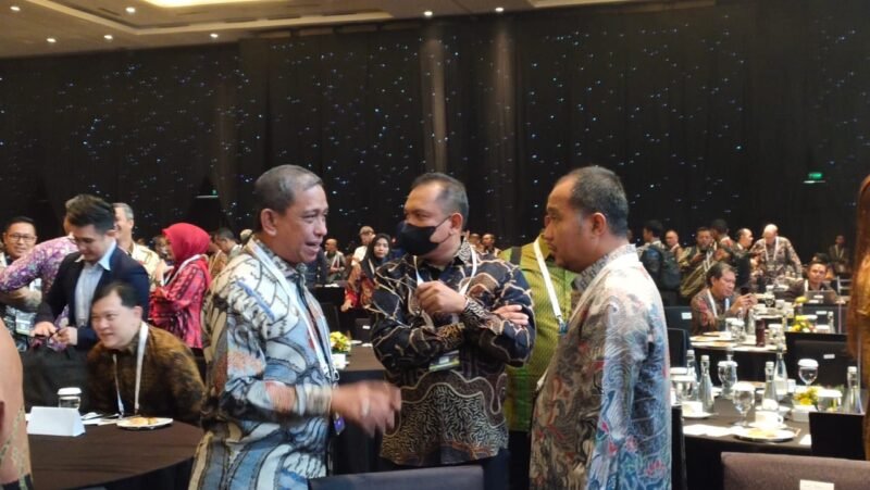 Bupati Wajo H. Amran Mahmud menghadiri The International Convention on Indonesian Upstream Oil and Gas (ICIUOG) ke-4. Kegiatan ini berlangsung di Bali Nusa Dua Convenction Center, Bali mulai hari ini, Rabu (20/9/2023) sampai Jumat (22/9/2023)