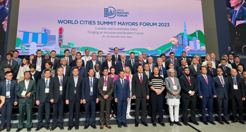 Wali Kota Makassar, Danny Pomanto menghadiri World Cities Summit Mayor Forum 2023 di Seoul, Korea