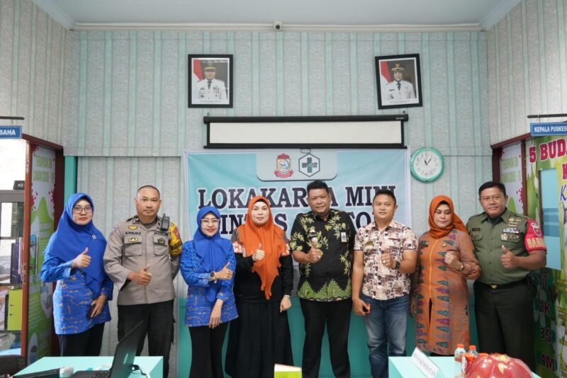 Puskesmas Maccini Sombala Kecamatan Tamalate melaksanakan Loka Karya Mini Lintas Sektor Triwulan II di Aula Puskesmas Maccini Sombala, Kamis (07/09/2023)