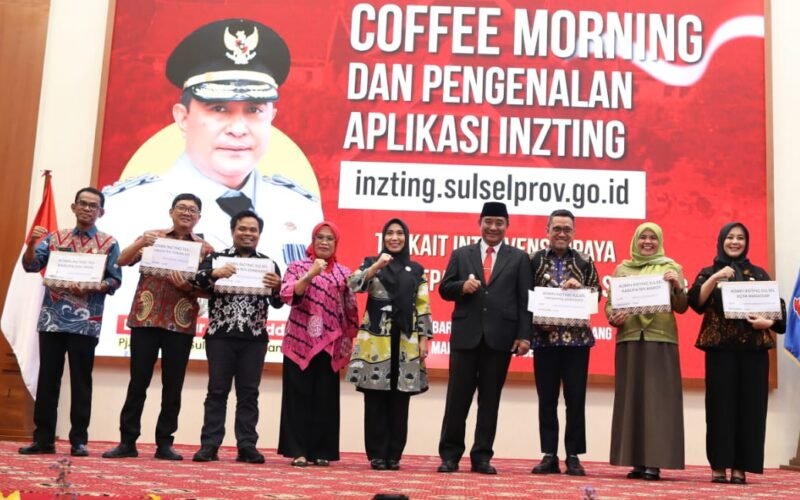Wakil Wali Kota Makassar, Fatmawati Rusdi hadiri coffee morning, yang digelar di Baruga Pattingalloang, Rujab Gubernur Sulsel, Kamis (05/10/2023)