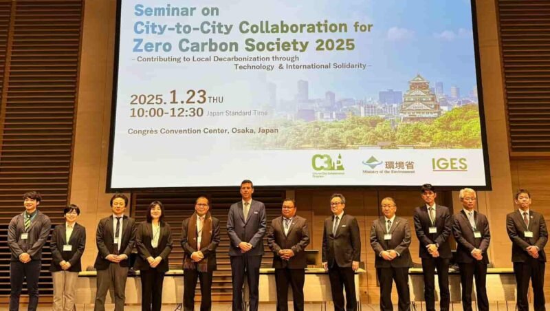 Wali Kota Makassar, Ir. Moh. Ramdhan 'Danny' Pomanto didaulat menjadi pembicara pada seminar 'On City to City Collaboration For Zero Carbon Society 2025' yang diselenggarakan Kementerian Lingkungan Hidup Jepang, Kamis 23 Januari 2025
