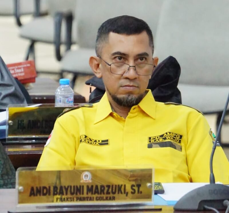 Ketua Komisi III DPRD Wajo, Andi Bayuni, ST
