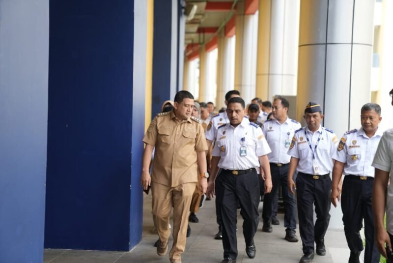 Wali Kota Makassar, Munafri Arifuddin berkunjung ke Politeknik Ilmu Pelayaran (PIP) Makassar, di Kampus Untia, Jalan Salodong, Selasa (22/4/2025)