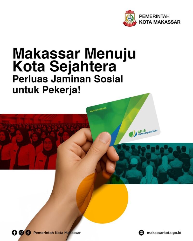 Pegawai Non ASN Pemkot Makassar Bisa Dapat JHT Rp15 Jutaan