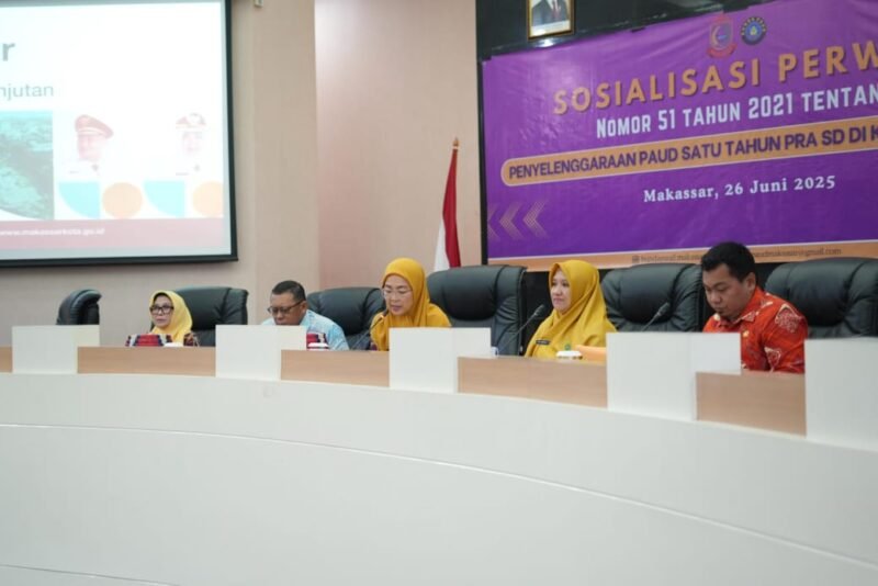 Sosialisasi Peraturan Wali Kota (Perwali) No. 51 Tahun 2021, berlangsung di Ruang Sipakatau, Kamis (26/6/2025)