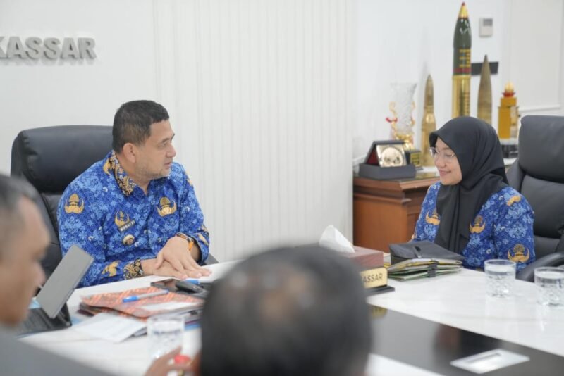 Wali Kota Makassar Munafri Arifuddin menggelar rapat koordinasi bersama Dinas Kesehatan bahas kelanjutan pembangunan RS Jumpandang Baru, Senin (2/06/2025)