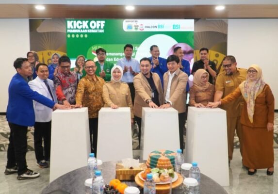 Sekretaris Dinas Kesehatan (Dinkes) Kota Makassar, menghadiri Kick Off IPROSI 2025, Selasa (08/7/2025).