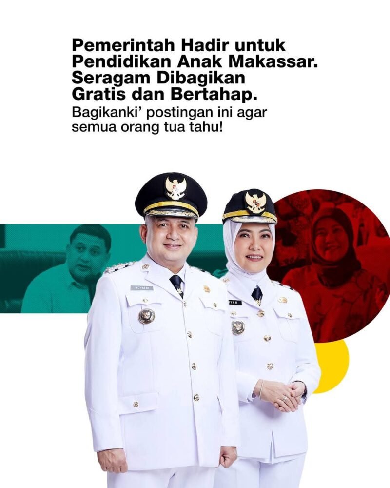 Pemkot Makassar Larang Penjualan Atribut Baju Olahraga dan Batik di Sekolah, Tutup Celah Pungli di Sekolah