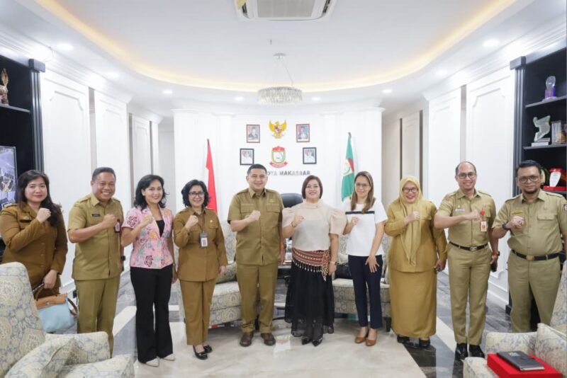 Wali Kota Makassar, Munafri Arifuddin, menerima kunjungan silaturahmi Konsulat Jenderal Filipina, Marry Jennifer Dominggo Dingal, Senin (8/9/2025)