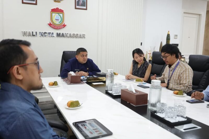 Wali Kota Makassar, Munafri Arifuddin bertemu perwakilan PT Oriental Consultants Indonesia (PT OCI) dan Oriental Consultant’s Global Co., Ltd (OCG), di Kantor Balai Kota, Jumat (12/9/2025)