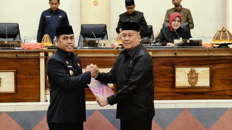 DPRD Kabupaten Wajo menggelar Rapat Paripurna VI Masa Persidangan I Tahun Sidang 2025/2026, Selasa (7/10/2025), di Ruang Paripurna DPRD Wajo