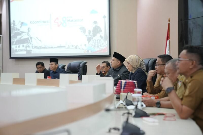 Rapat Koordinasi Pencegahan Korupsi bersama DPRD Kota Makassar dan KPK RI, yang digelar di Balai Kota Makassar, Rabu (15/10/2025)