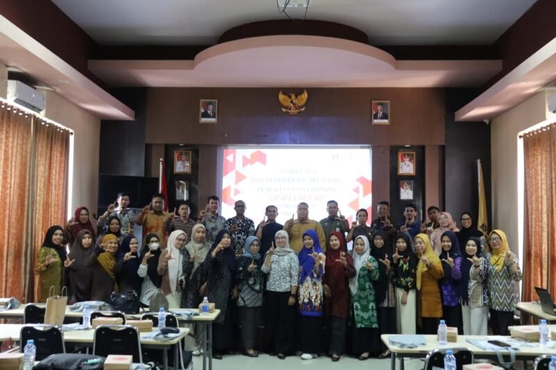 Dinas Komunikasi dan, Informatik dan Statistik Kabupaten Wajo menggelar Sosialisasi dan Pendampingan Teknis Pengelolaan Layanan SP4N-LAPOR! Pemerintah Kabupaten Wajo Tahun 2025, di Aula Inspektorat Daerah Kabupaten Wajo, Kamis (13/11/2025)