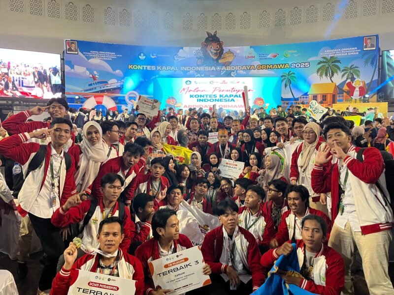Foto bersama Kontingen Universitas Hasanuddin di Ajang Abdidaya PPK Ormawa 2025 di Universitas Muhammadiyah Malang (UMM), Jawa Timur, Kamis - Sabtu (4-6/12/25)