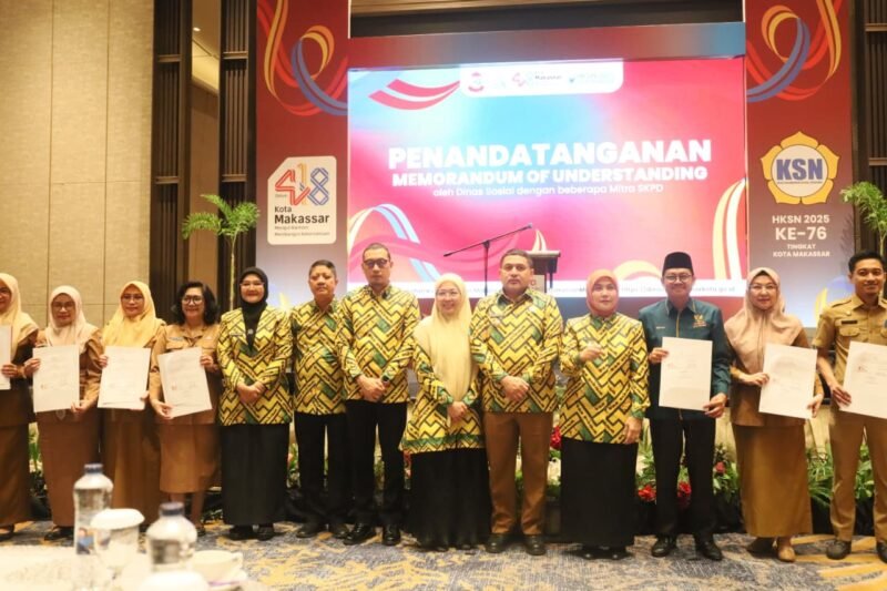 Peringatan Hari Kesetiakawanan Sosial Nasional (HKSN) ke-76 menjadi momentum bagi Pemerintah Kota Makassar untuk kembali menegaskan semangat kebersamaan kepedulian dan Gerakan sosial sebagai fondasi kehidupan Kota Makassar