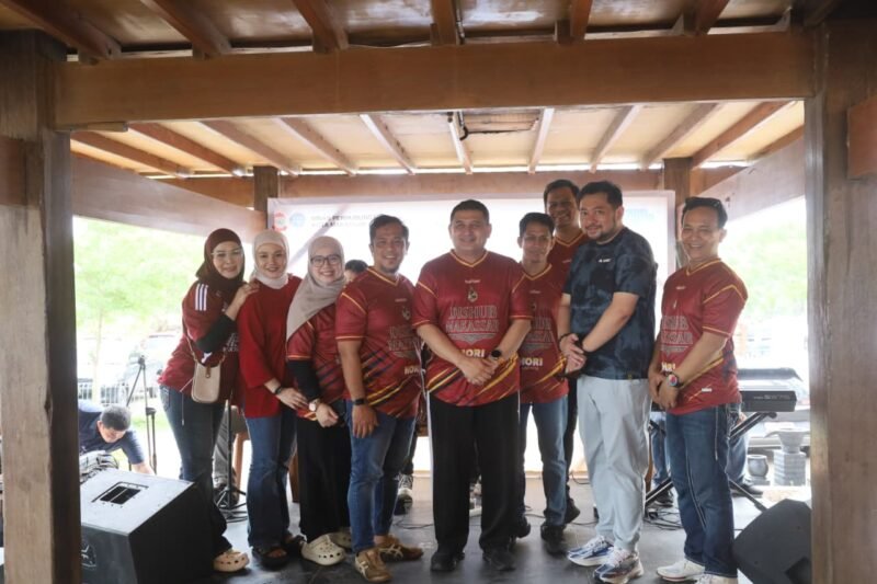 Wali Kota Makassar, Munafri Arifuddin menghadiri Kegiatan Family Gathering Dinas Perhubungan Kota Makassar di Pantai Indah Bosowa, Jalan Metro Tanjung Bunga, Makassar, Sabtu (10/1/2026).