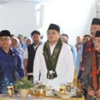 Wali Kota Makassar, Munafri Arifuddin menghadiri Ramah Tamah Hari Amal Bakti Kementerian Agama Republik Indonesia ke-80, yang digelar oleh Kementerian Agama Kota Makassar, di Jalan Rappocini Raya, Makassar, Rabu (21/1/2026)