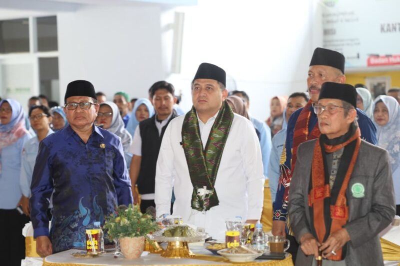 Wali Kota Makassar, Munafri Arifuddin menghadiri Ramah Tamah Hari Amal Bakti Kementerian Agama Republik Indonesia ke-80, yang digelar oleh Kementerian Agama Kota Makassar, di Jalan Rappocini Raya, Makassar, Rabu (21/1/2026)
