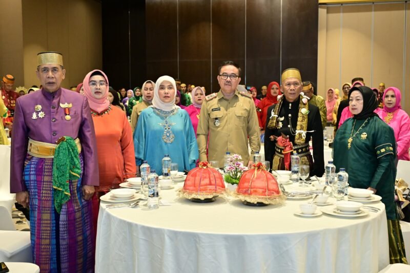 Wakil Wali Kota Makassar, Aliyah Mustika Ilham, menghadiri Pengukuhan Pengurus Pusat Wija We Ummung Datu Larompong Periode 2026–2031 yang digelar di Hotel The Rinra Makassar, Senin (26/1/2026)