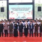 Wali Kota Makassar Munafri Arifuddin, Wakil Wali Kota Makassar Aliyah Mustika Ilham, melakukan Pelantikan dan Pengambilan Sumpah di Lapangan Karebosi, Makassar, Jumat (6/2/2026)