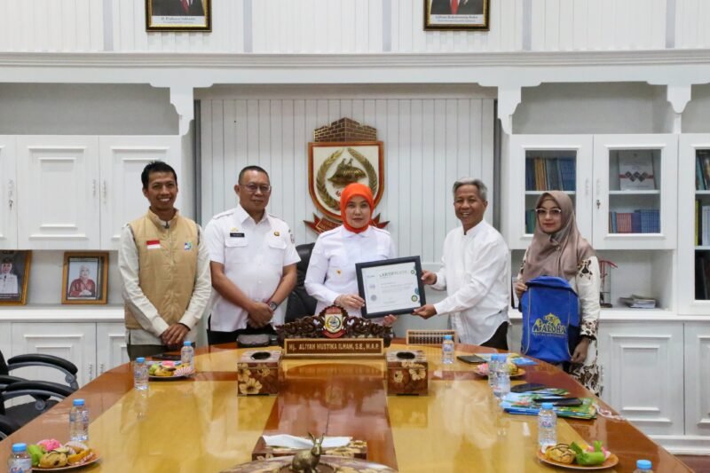 Wakil Wali Kota Makassar, Aliyah Mustika Ilham, menerima audiensi ALOHA Mental Arithmetic Indonesia dalam rangka silaturahmi dan perkenalan program pendidikan, di Ruang Rapat Wakil Wali Kota Makassar, Rabu (11/2/2026)