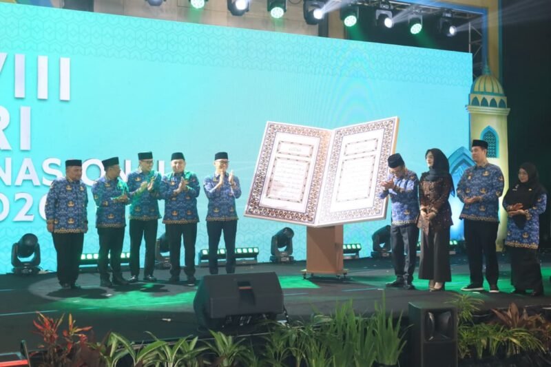 Wali Kota Makassar, Munafri Arifuddin menghadiri kegiatan Launching dan Sosialisasi Musabaqah Tilawatil Al-Qur’an (MTA) VIII Korps Pegawai Republik Indonesia (Korpri) yang digelar di The Rinra Hotel, Jalan Metro Tanjung Bunga, Makassar, Sabtu (14/2/2026) malam